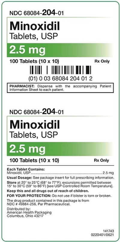 2.5mg Minoxidil Tablets Carton.jpg 2.5mg Minoxidil Tablets Carton